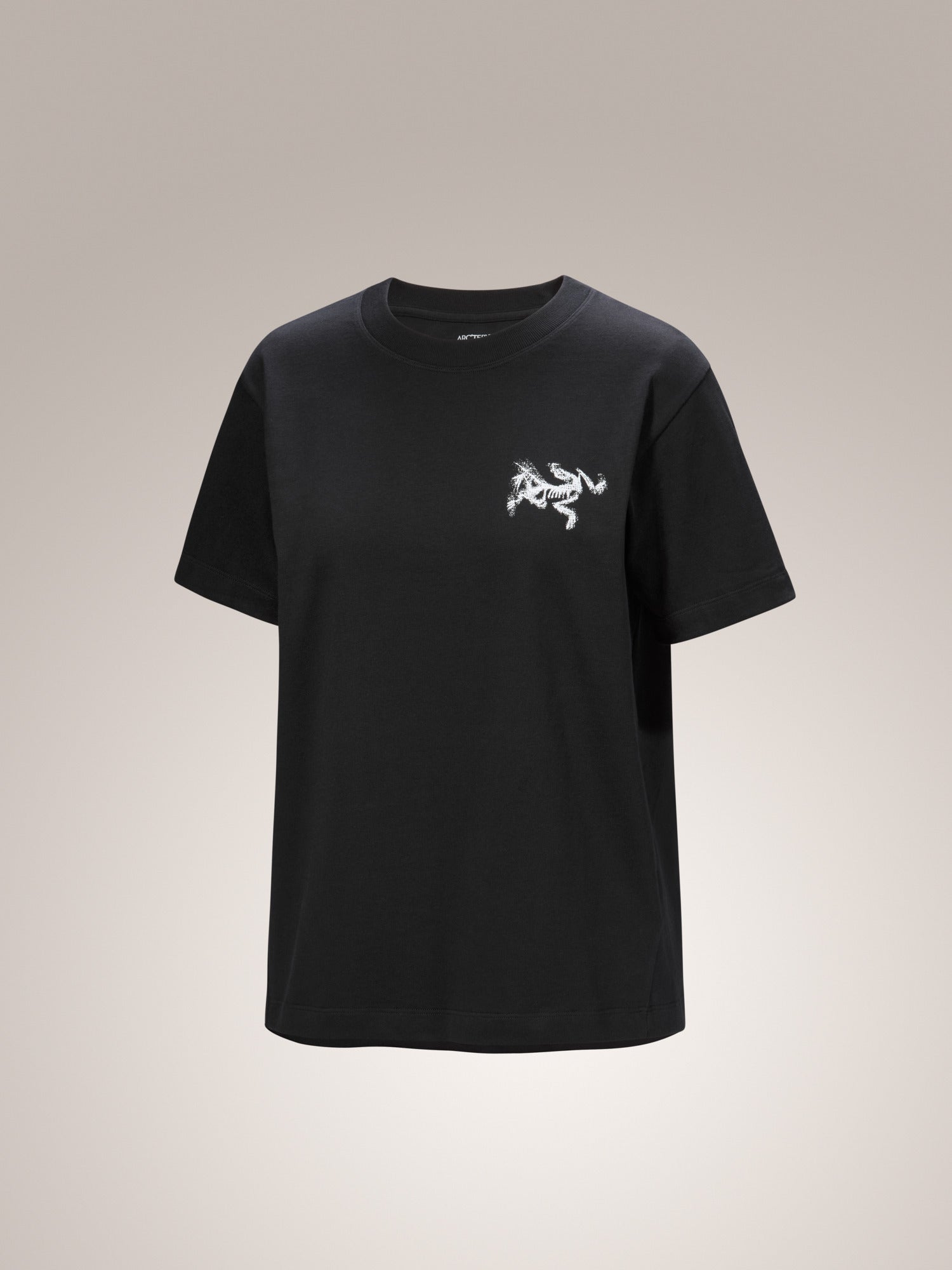 Kragg Cotton Bird Tile Crew Shirt SS Women's