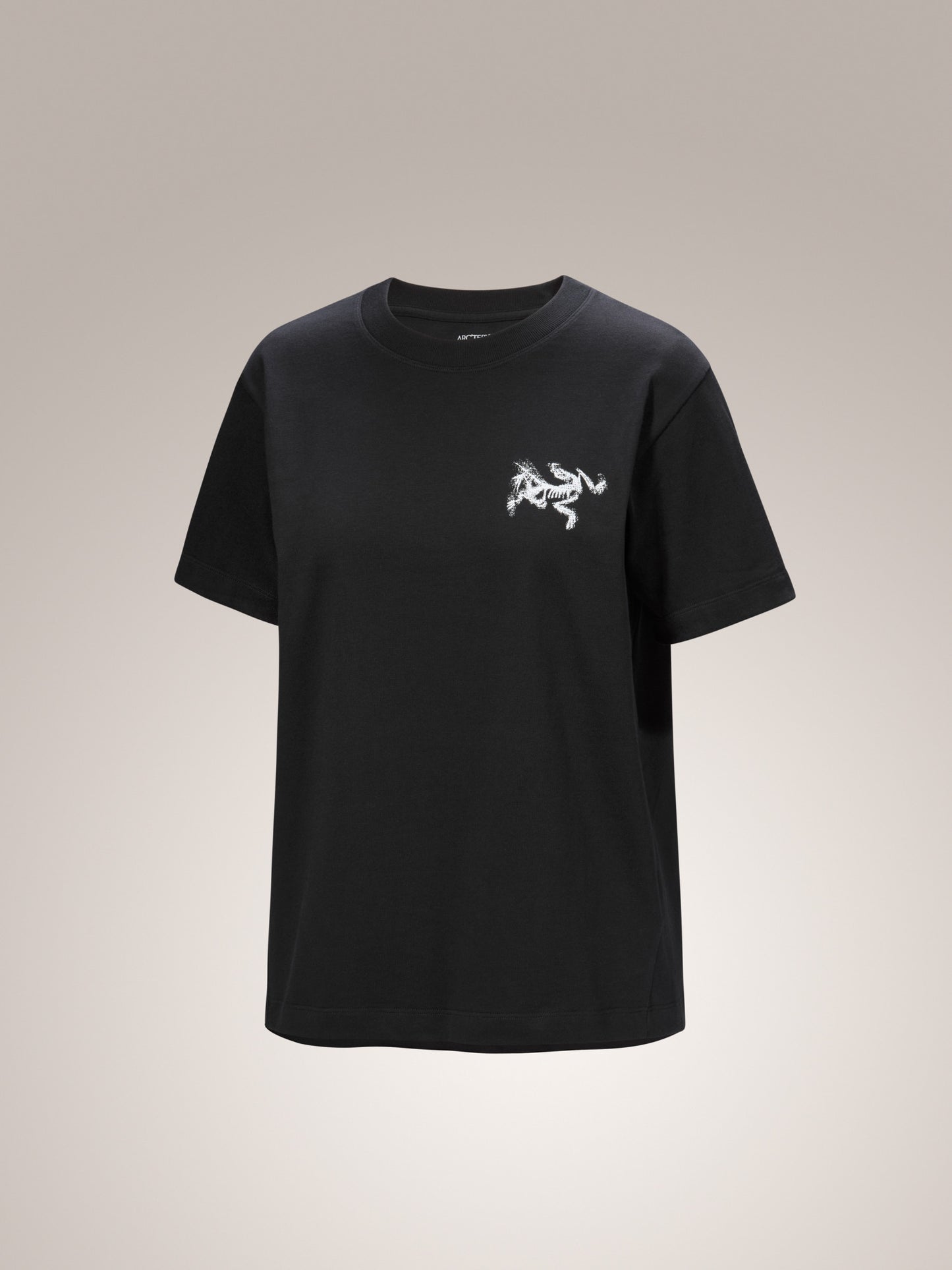 Kragg Cotton Bird Tile Crew Shirt SS Women's