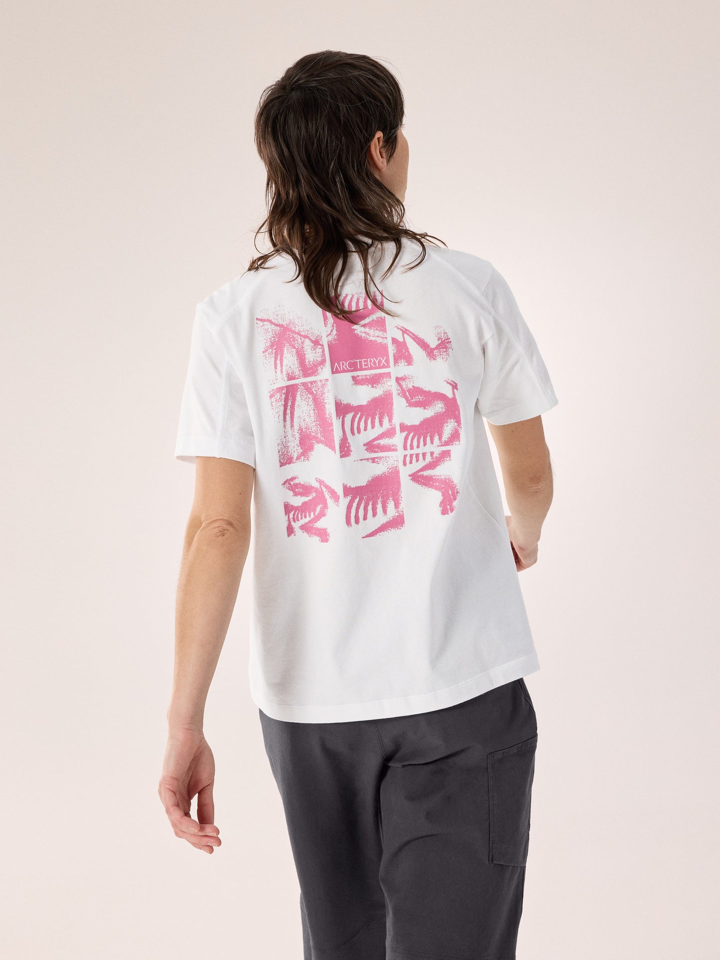 Kragg Cotton Bird Tile Crew Shirt SS Women's