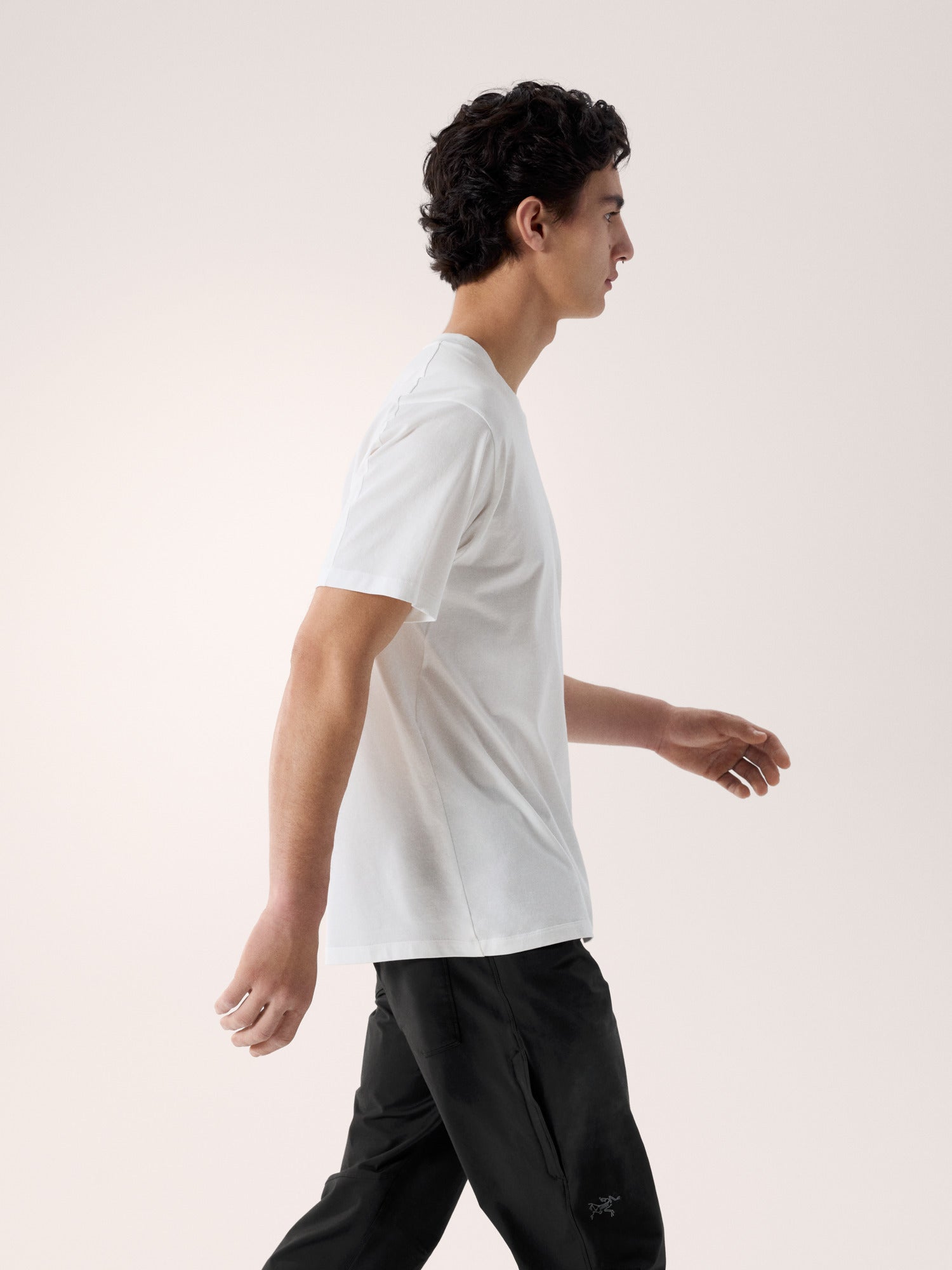 Kragg SL Cotton Bird Word Shirt SS Men's