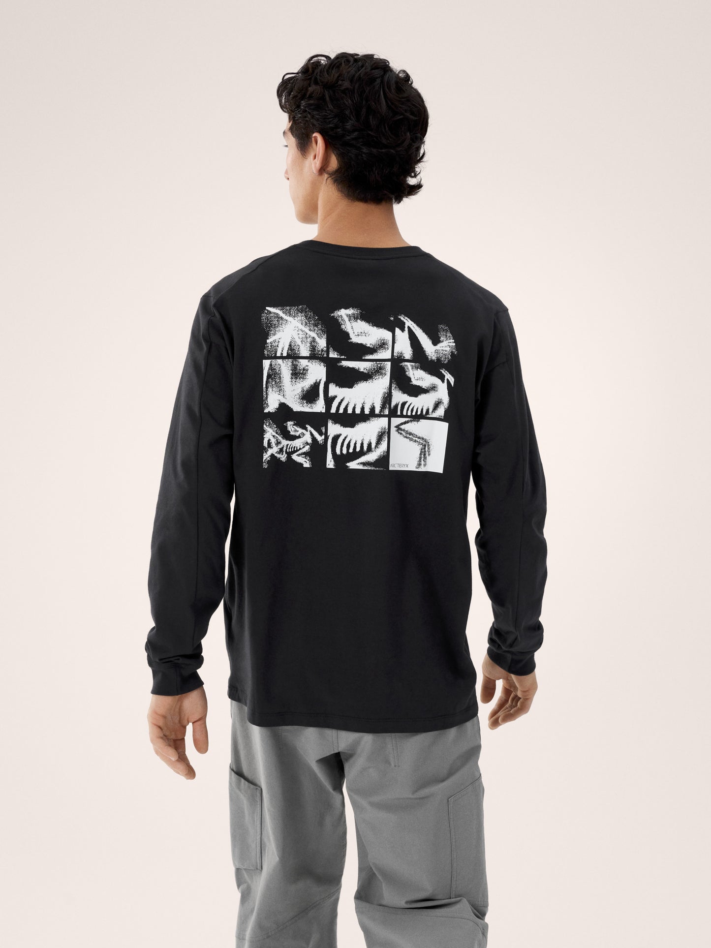 Kragg SL Cotton Bird Tile Shirt LS Men's