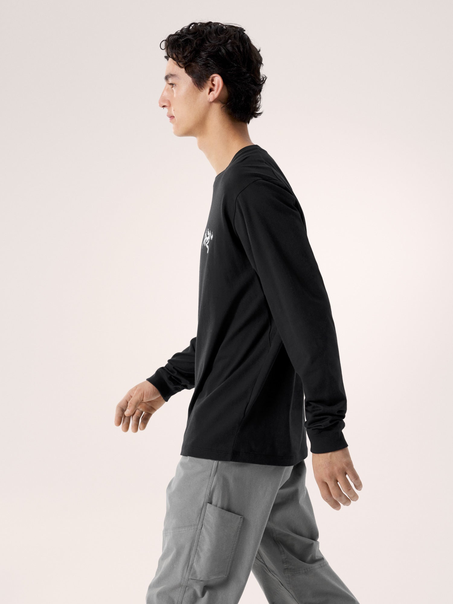 Kragg SL Cotton Bird Tile Shirt LS Men's