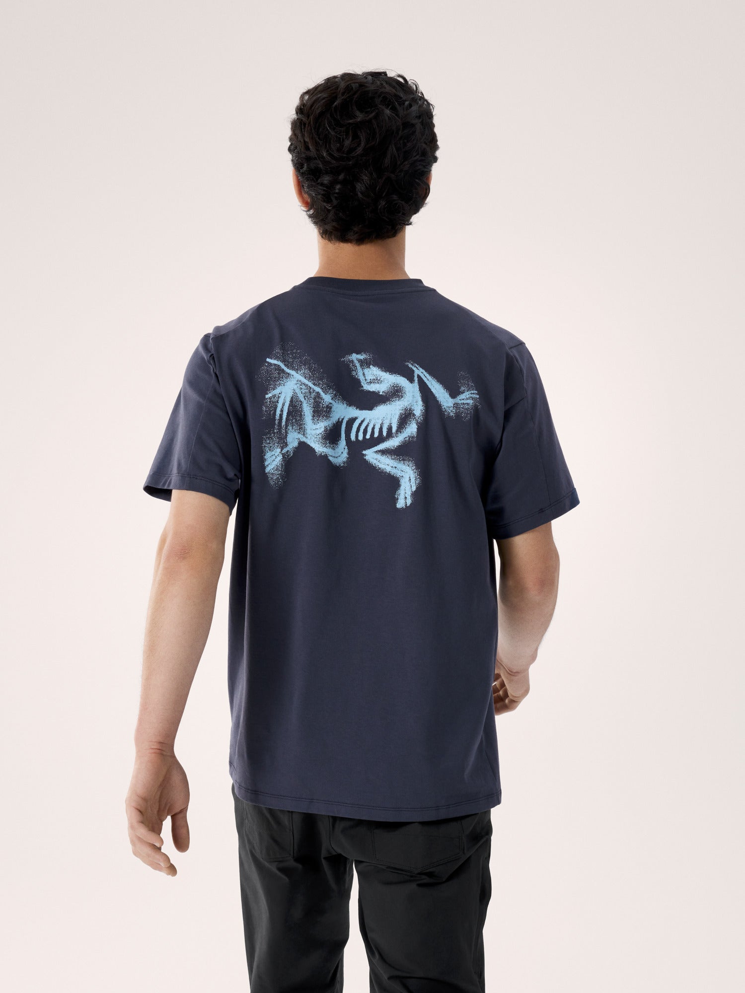 Kragg SL Cotton Blurred Bird Shirt SS Men's