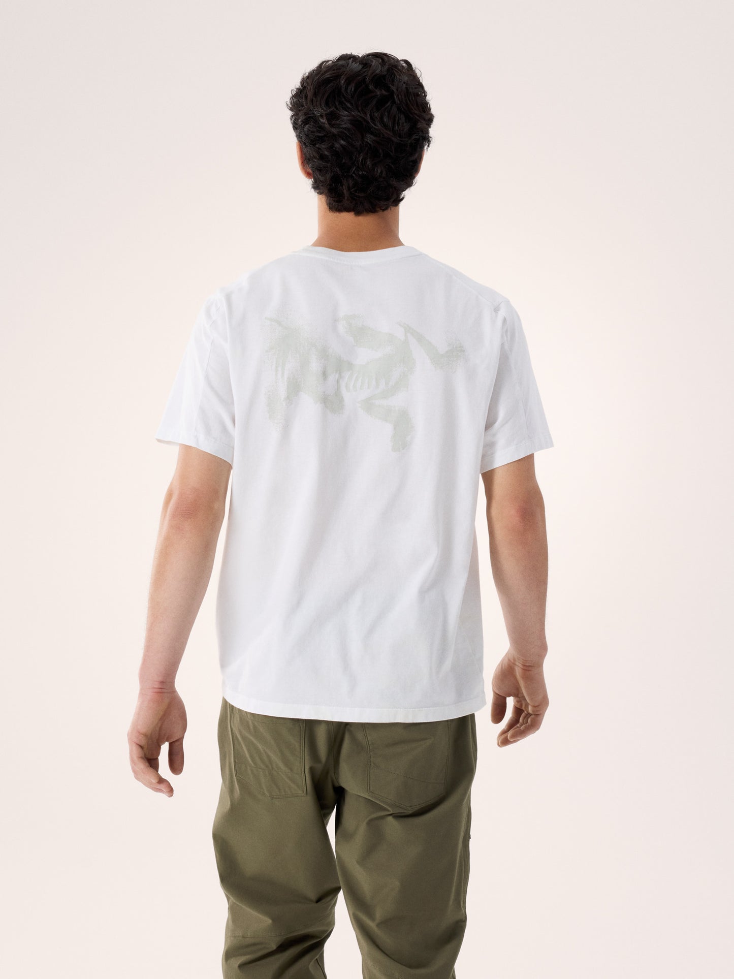 Kragg SL Cotton Blurred Bird Shirt SS Men's
