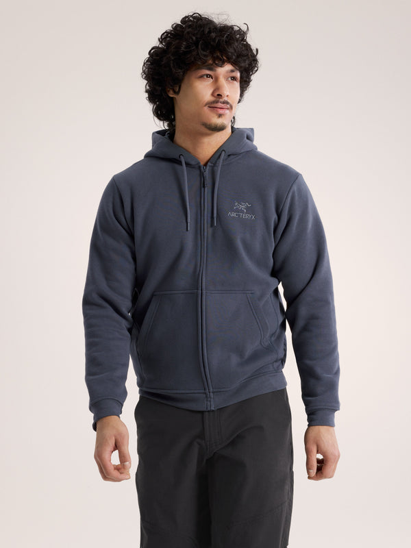 Emblem Fleece Full Zip Hoody Men's