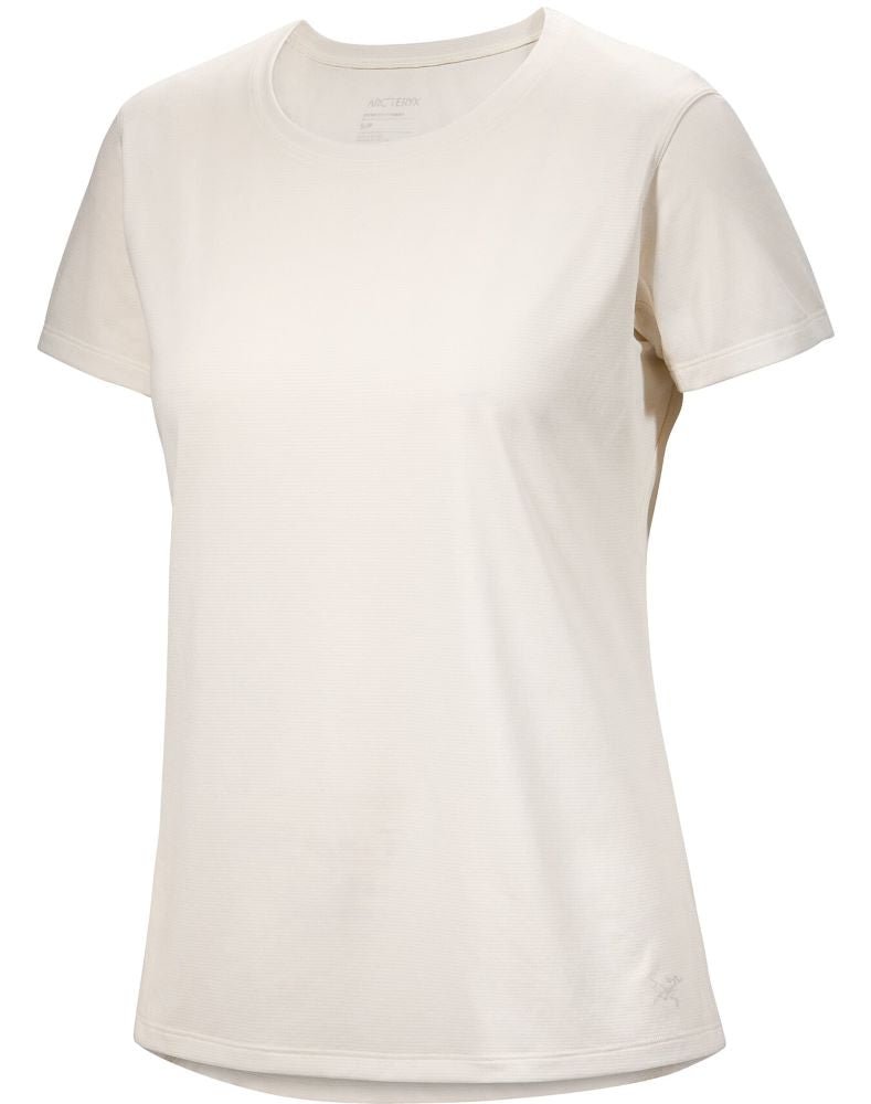 Taema Crew Neck Shirt SS Women's Arctic Silk Heather - Arc'teryx Australia