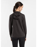 Taema Hoody Women's Black Heather - Arc'teryx Australia