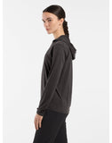 Taema Hoody Women's Black Heather - Arc'teryx Australia