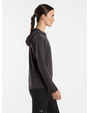 Taema Hoody Women's Black Heather - Arc'teryx Australia