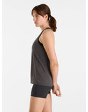 Taema Tank Women's Black Heather - Arc'teryx Australia