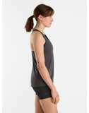 Taema Tank Women's Black Heather - Arc'teryx Australia