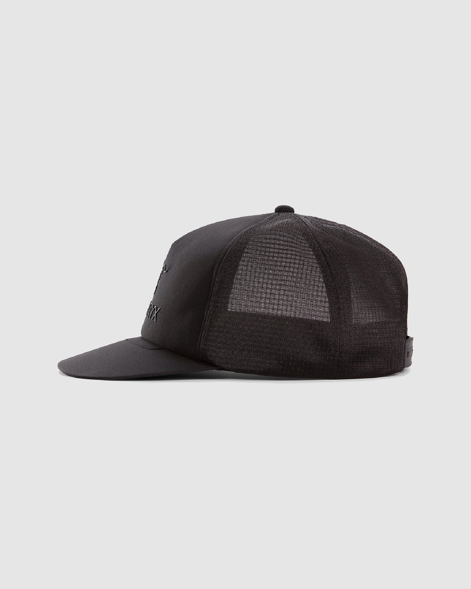 Logo Flat Brim Trucker Hat [final sale]