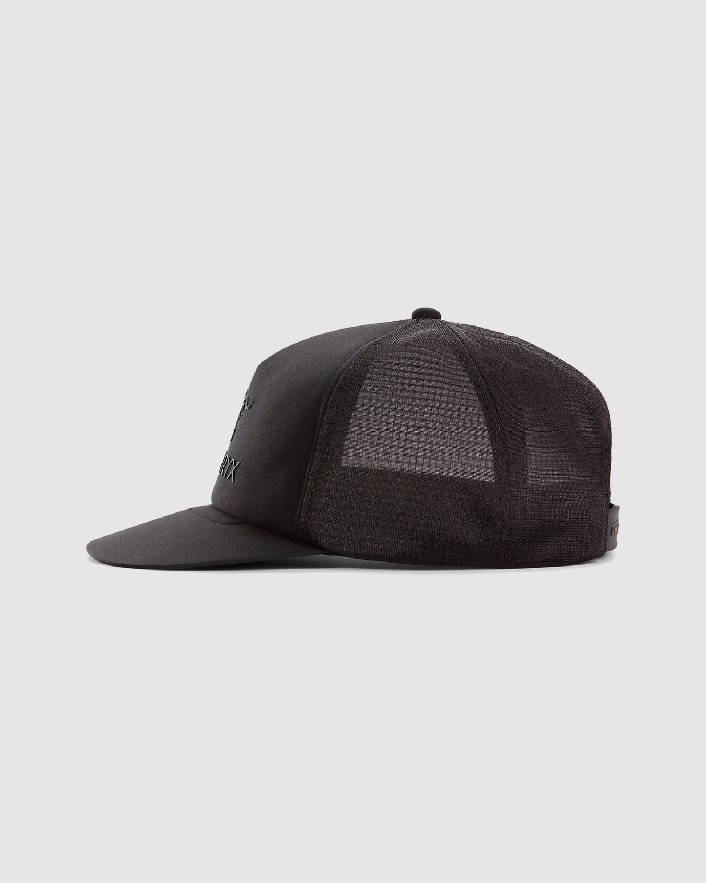 Logo Flat Brim Trucker Hat [final sale]