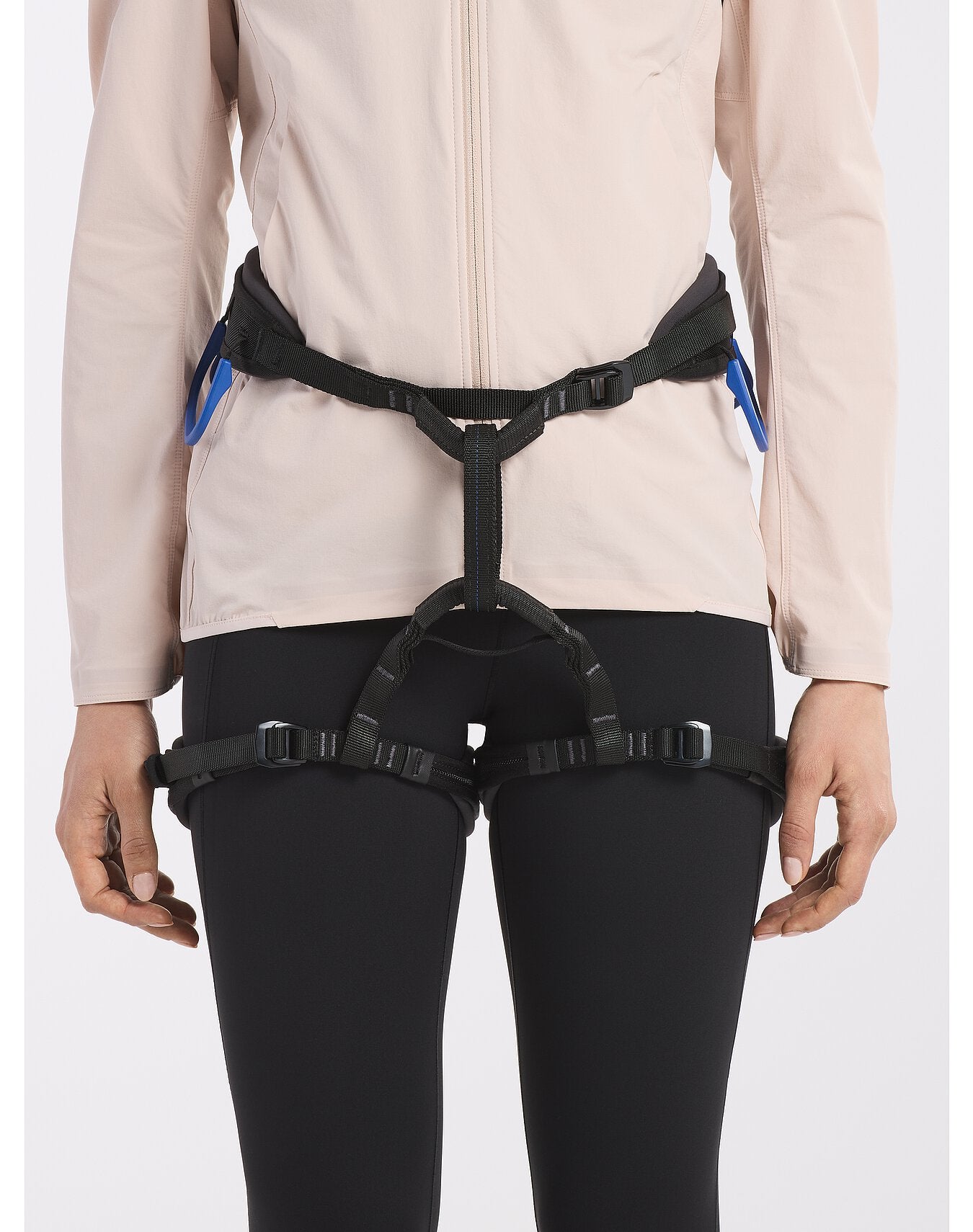 Konseal Harness Womens Black/Vitality - Arc'teryx Australia